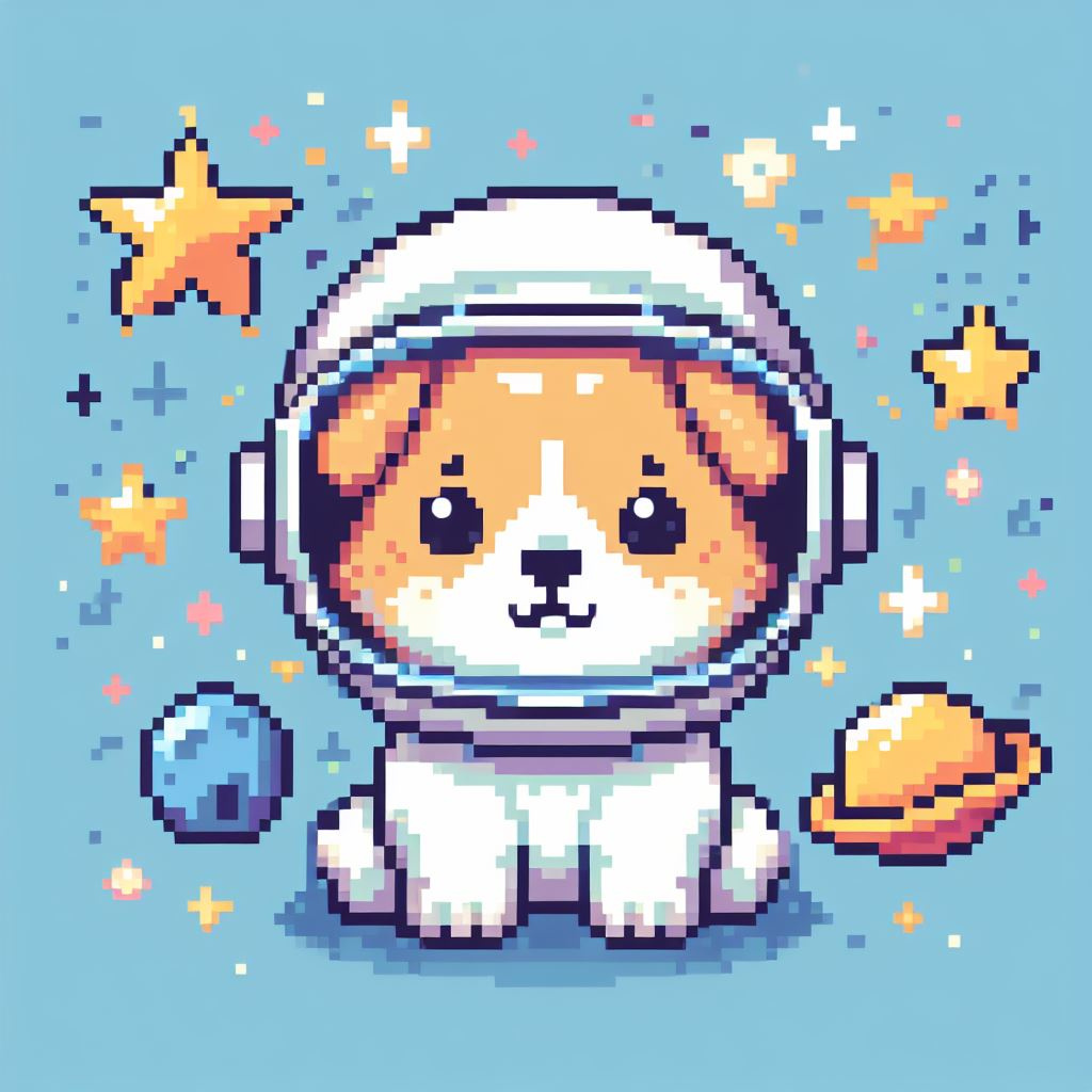 Astronaut Dog 05