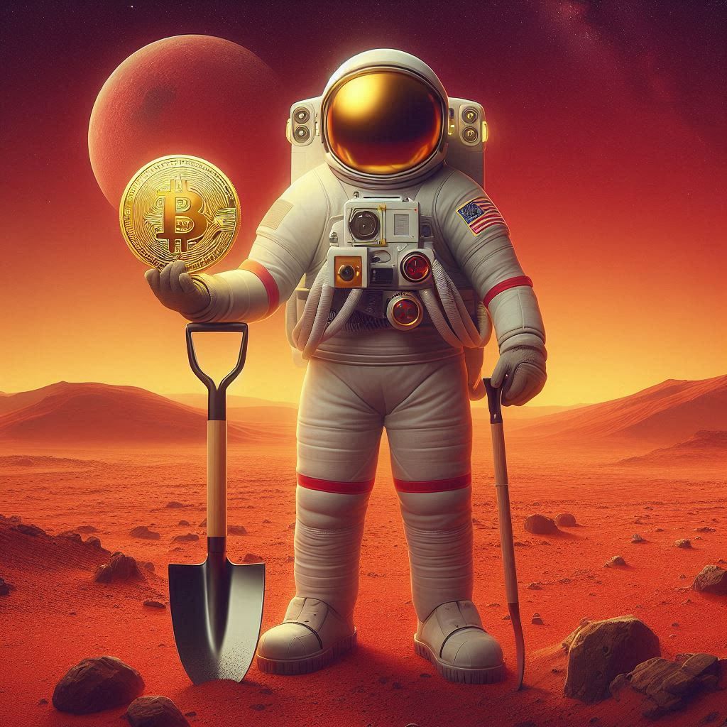 Astronaut on MARS