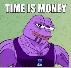 TIME IS MONEY