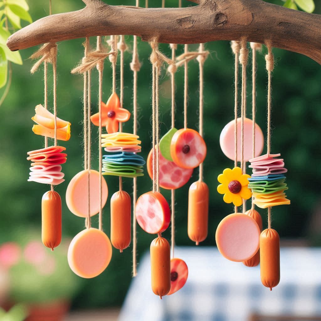 Ham wind chimes