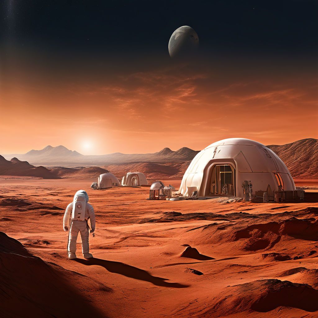 Human settlement at Mars