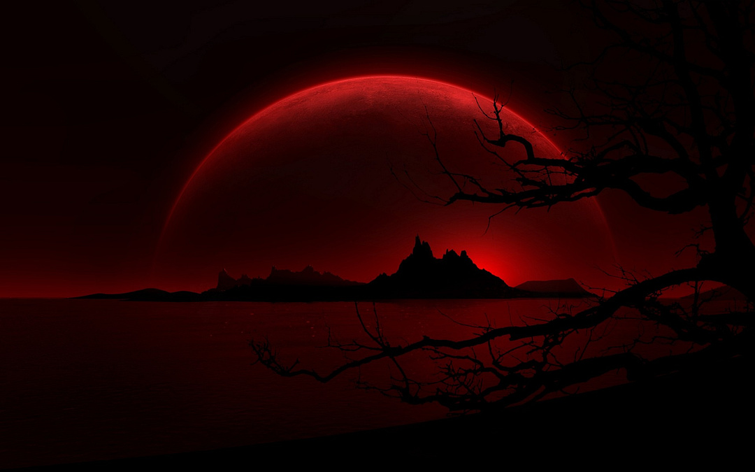 Red Night Moon