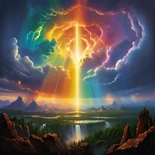 mythic marvels with rainbow