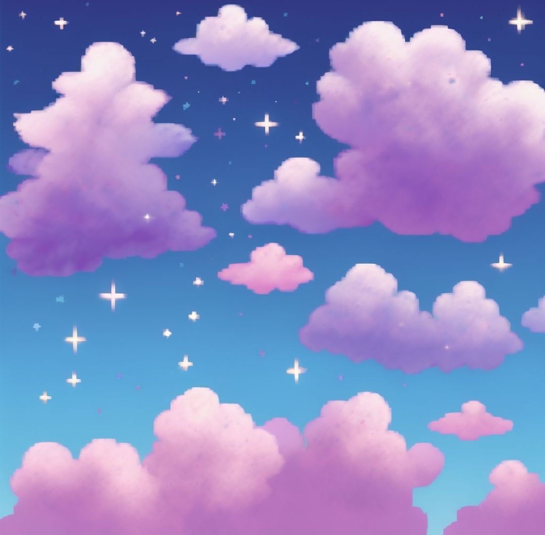 Cloudy Night Sky