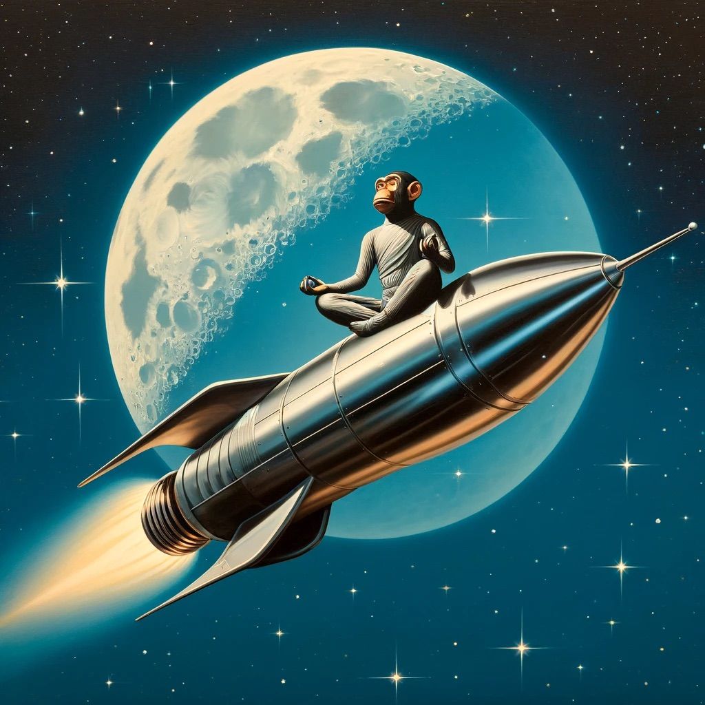 Let’s go to the moon…Enjoy the ride.