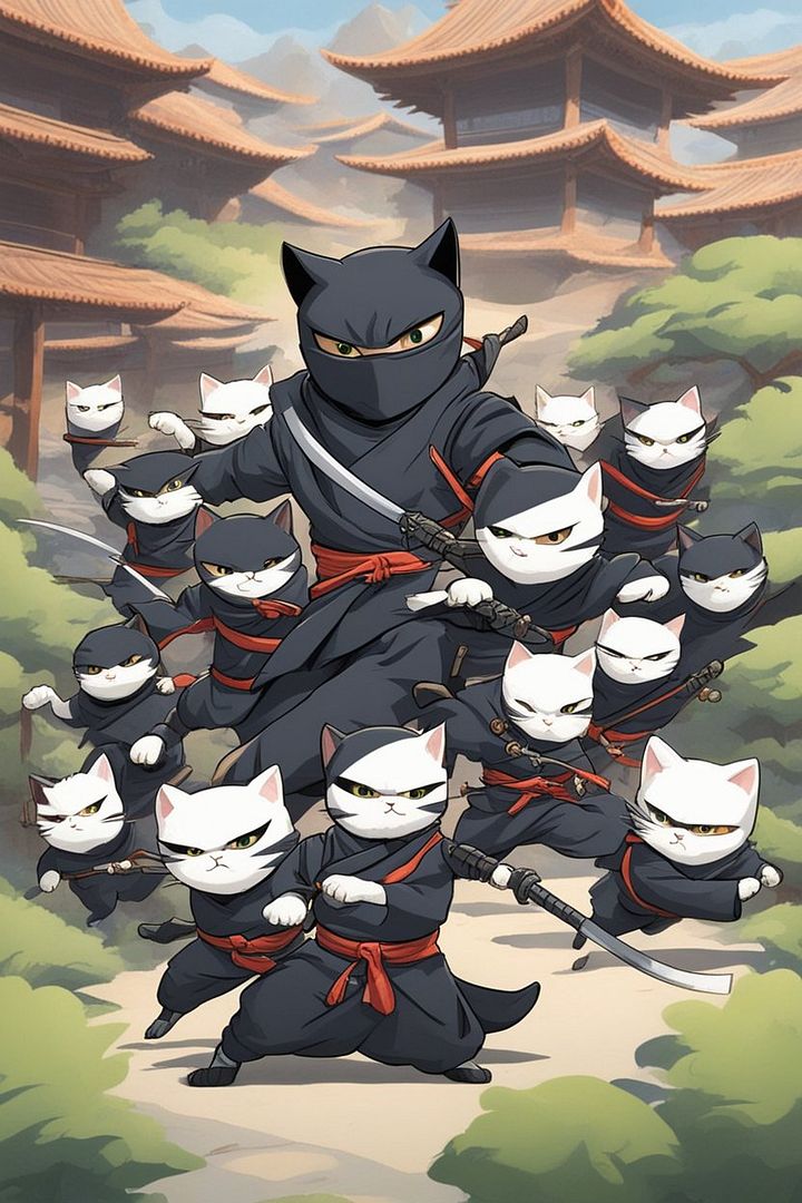 ninja cats