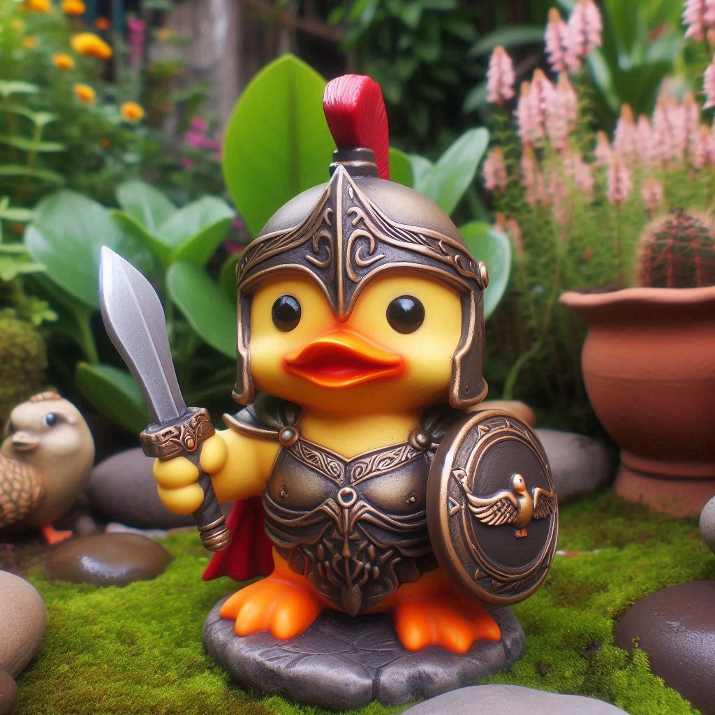 Warrior Duck!!