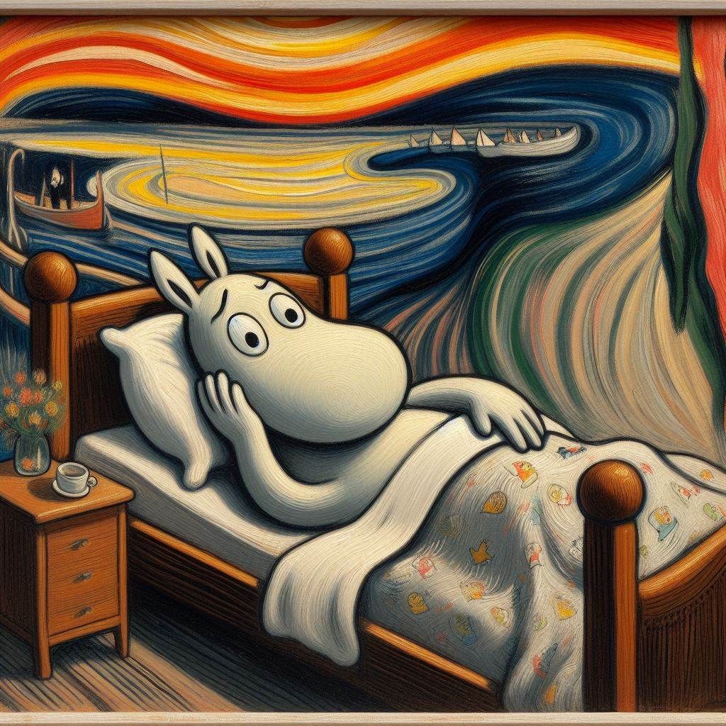 Moomin : Munch's style