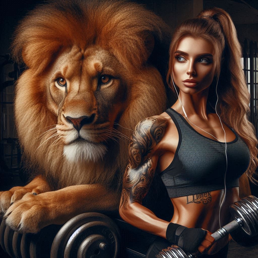 lion & sportman fitnness girl (61)