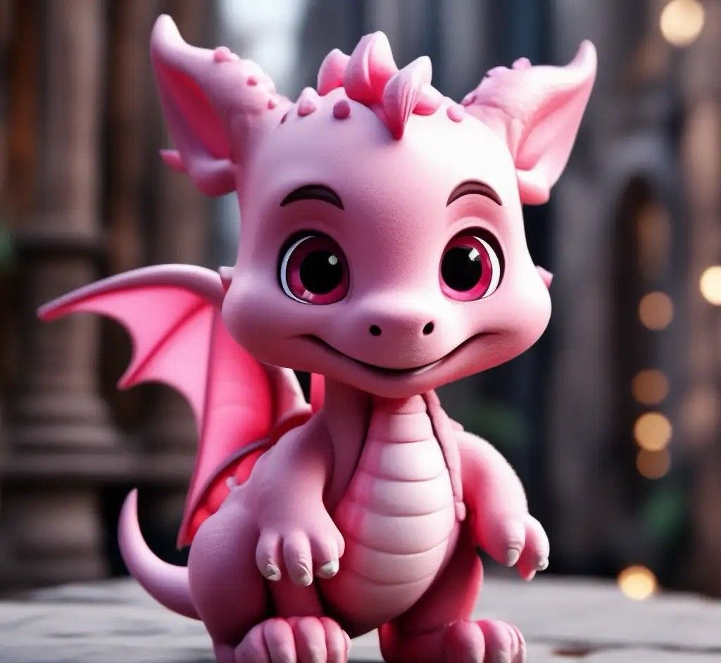 Pink dragon