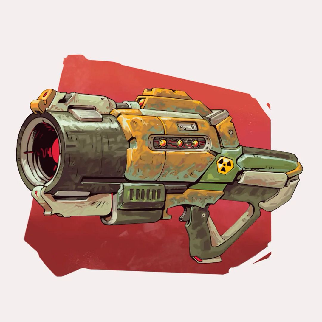 Concept Art Of Guns