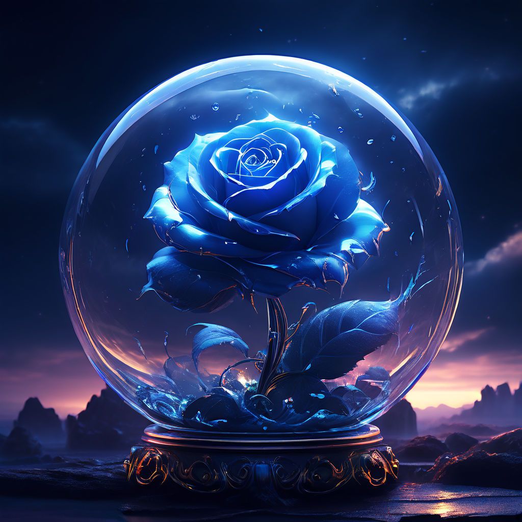 blue rose