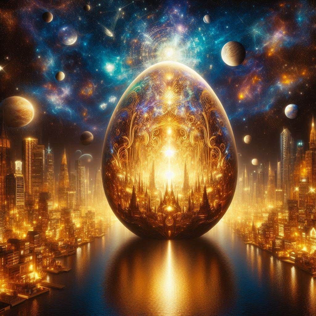 City in a Golden Egg