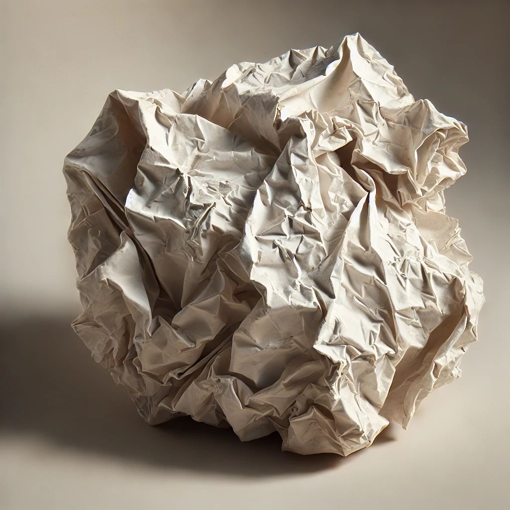 paper ball.