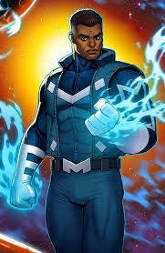 Blue Marvel Yellow