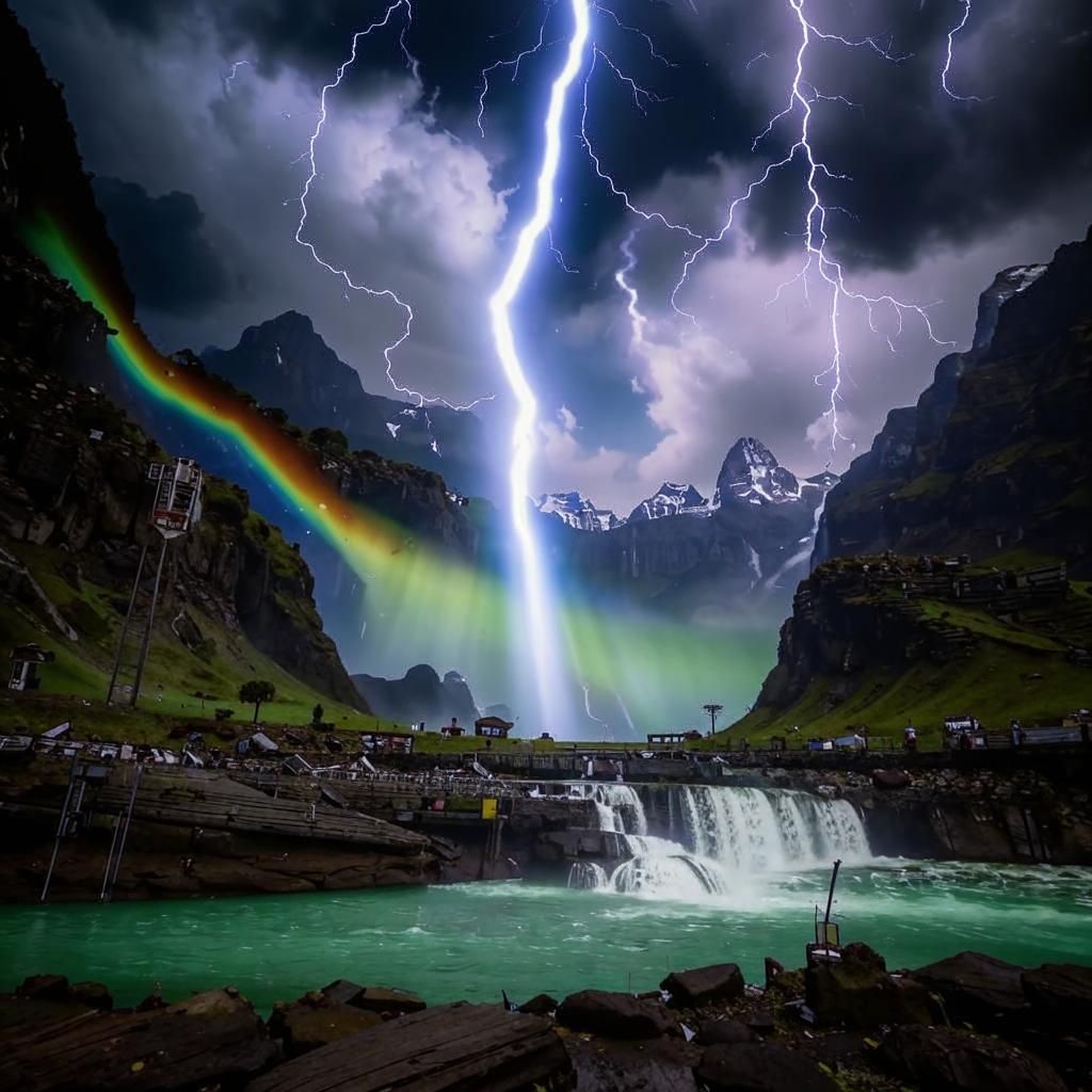 nature and thunder