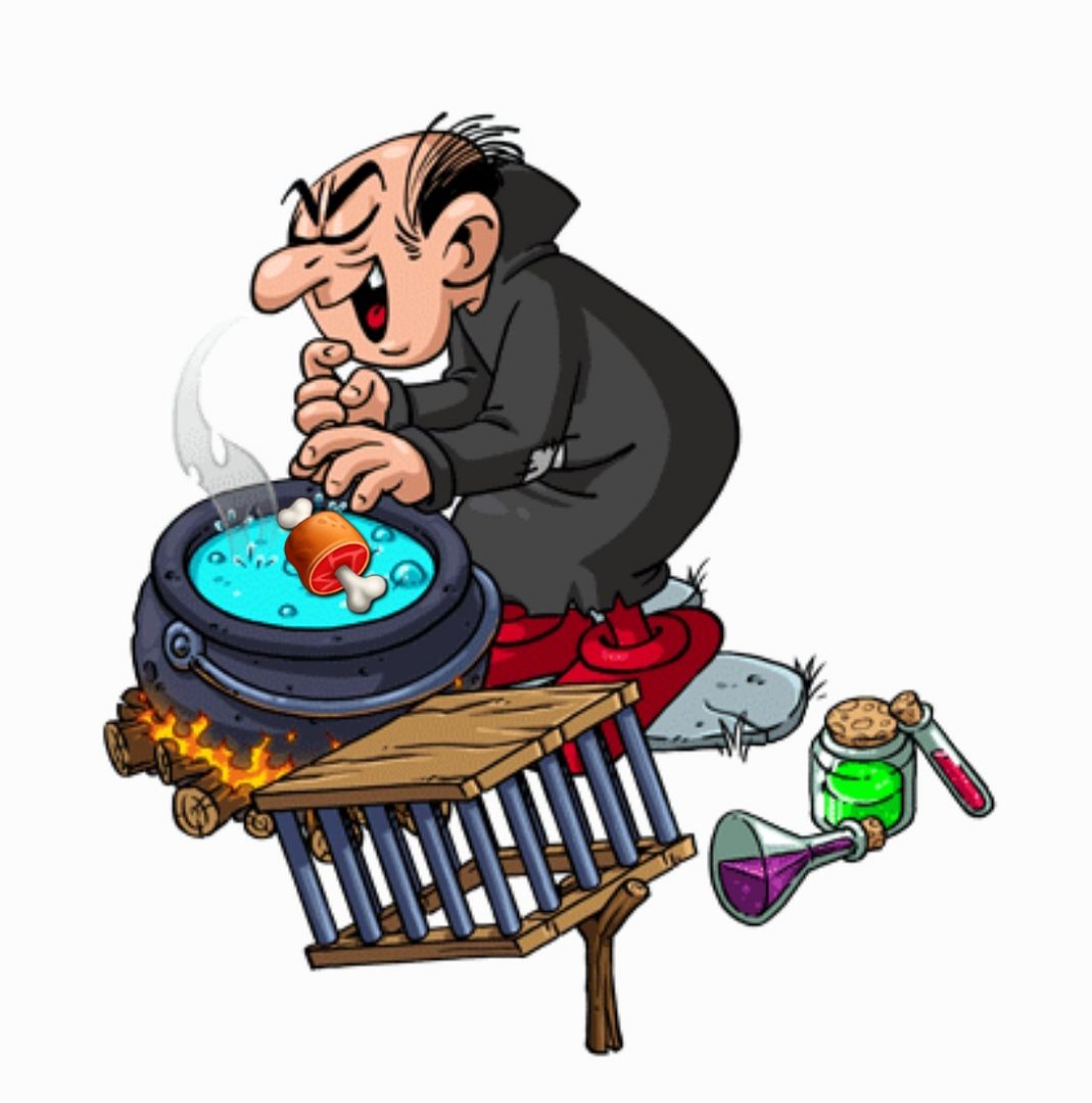 Gargamel's ham soup