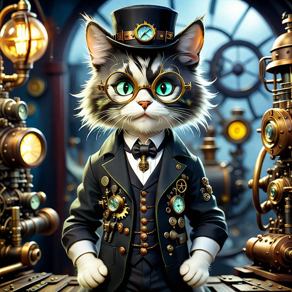 Steampunk Cat