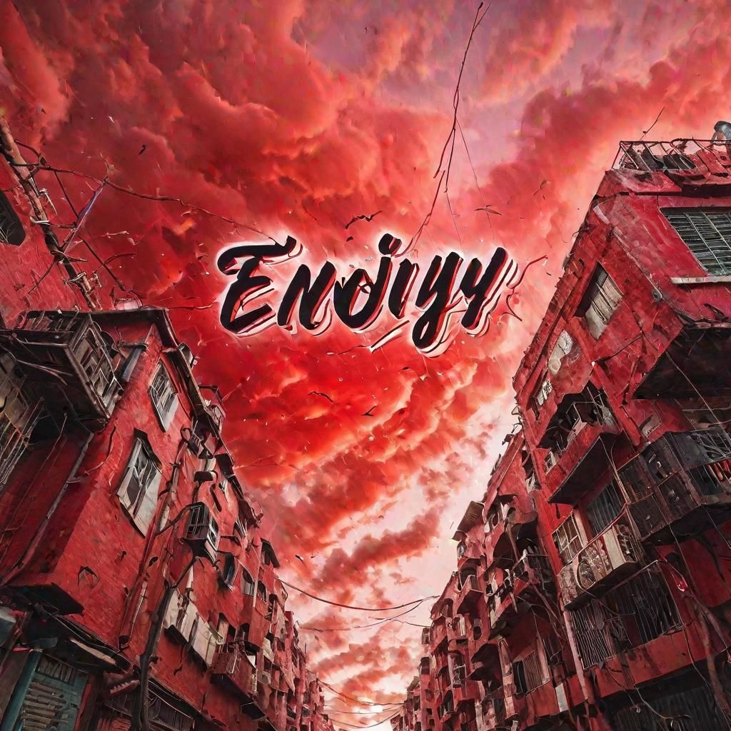 Enjoy with Red sky