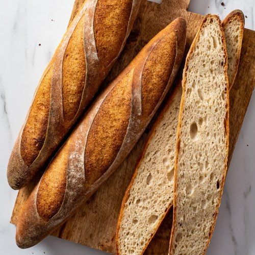 cut baguette