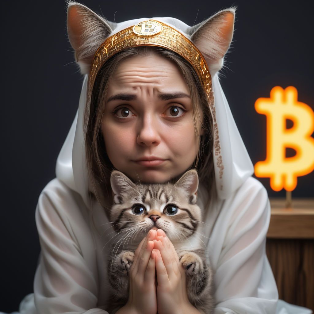 Prays for bitcoin to rise significantly