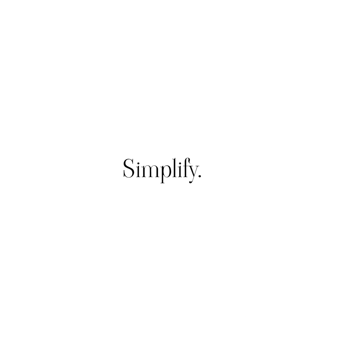 Simplify-Things