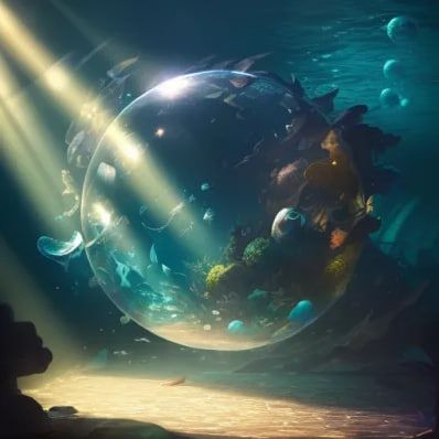 Magic underwater world