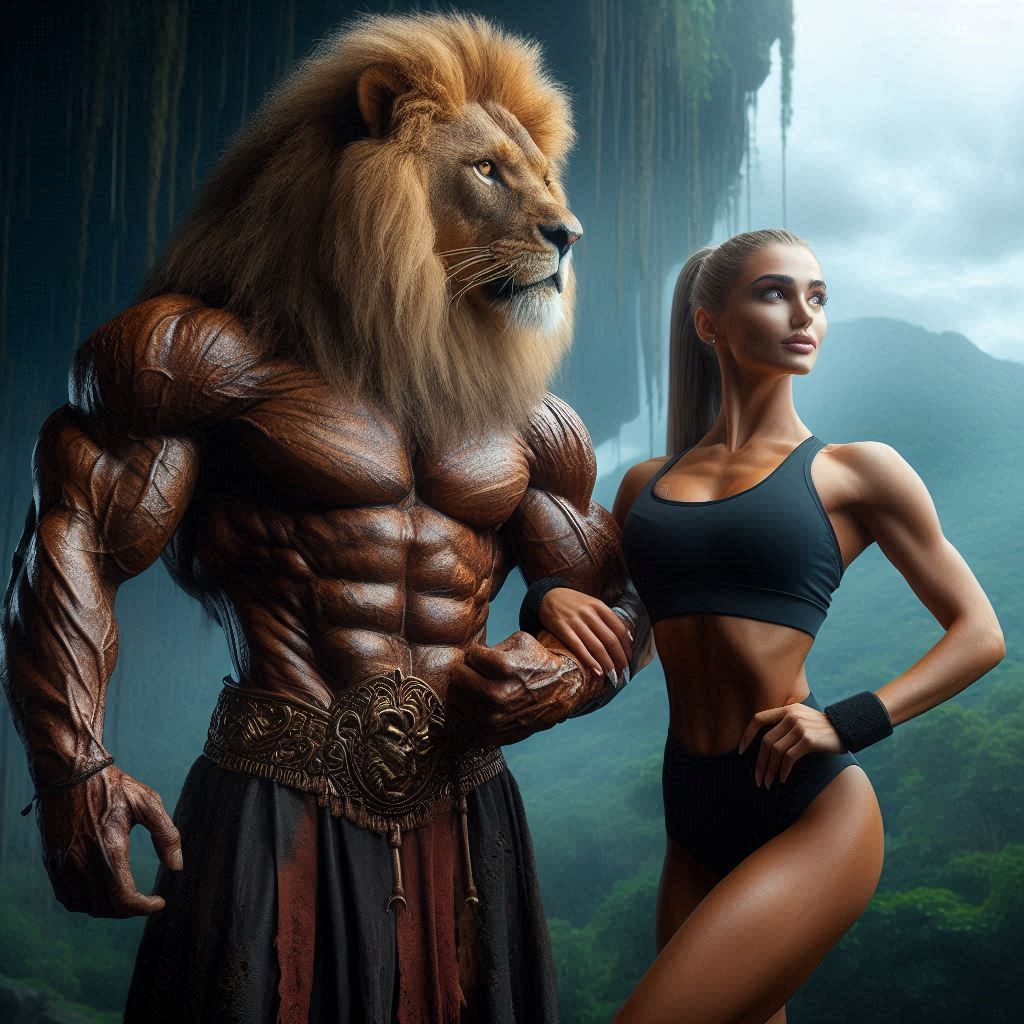 lion & sportman fitnness girl (34)