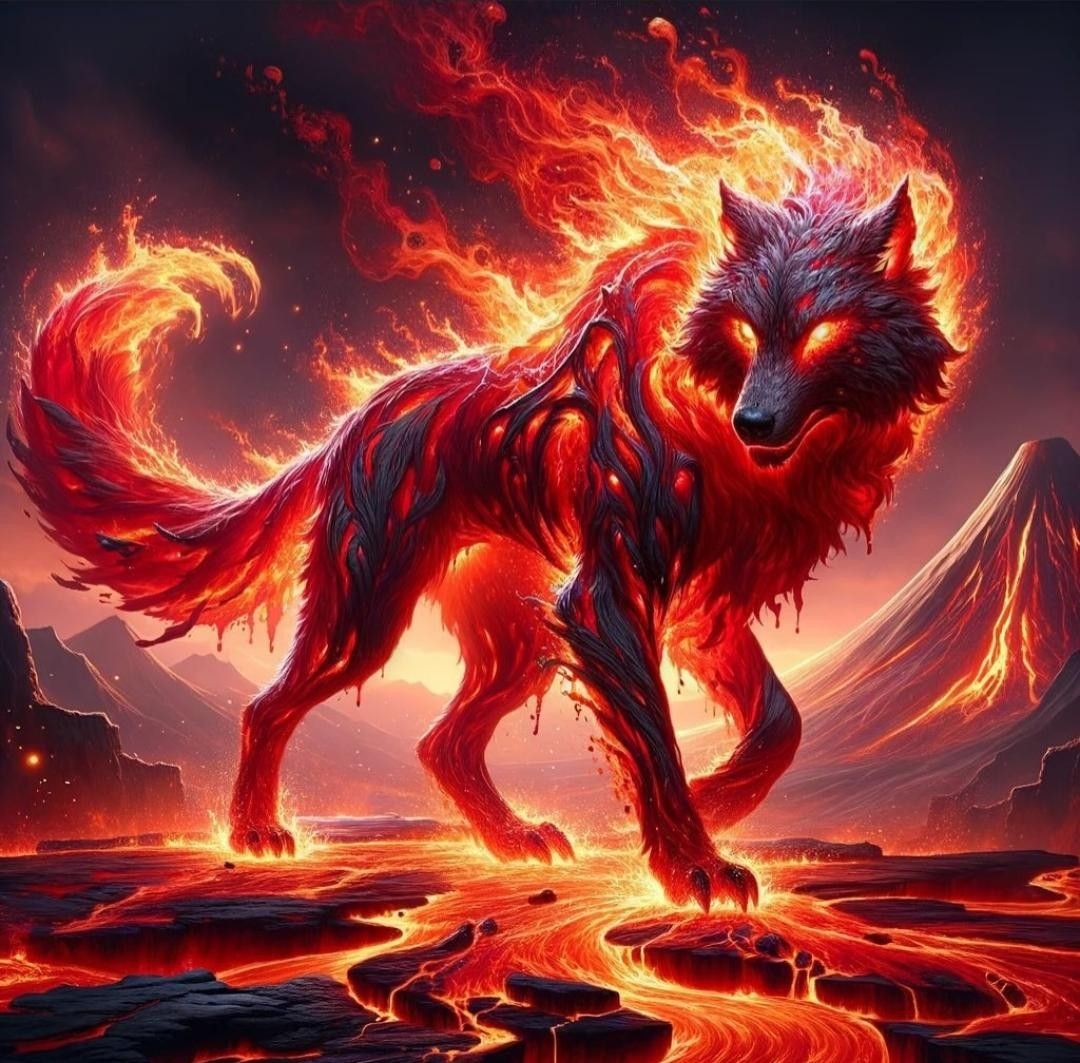 fire wolf