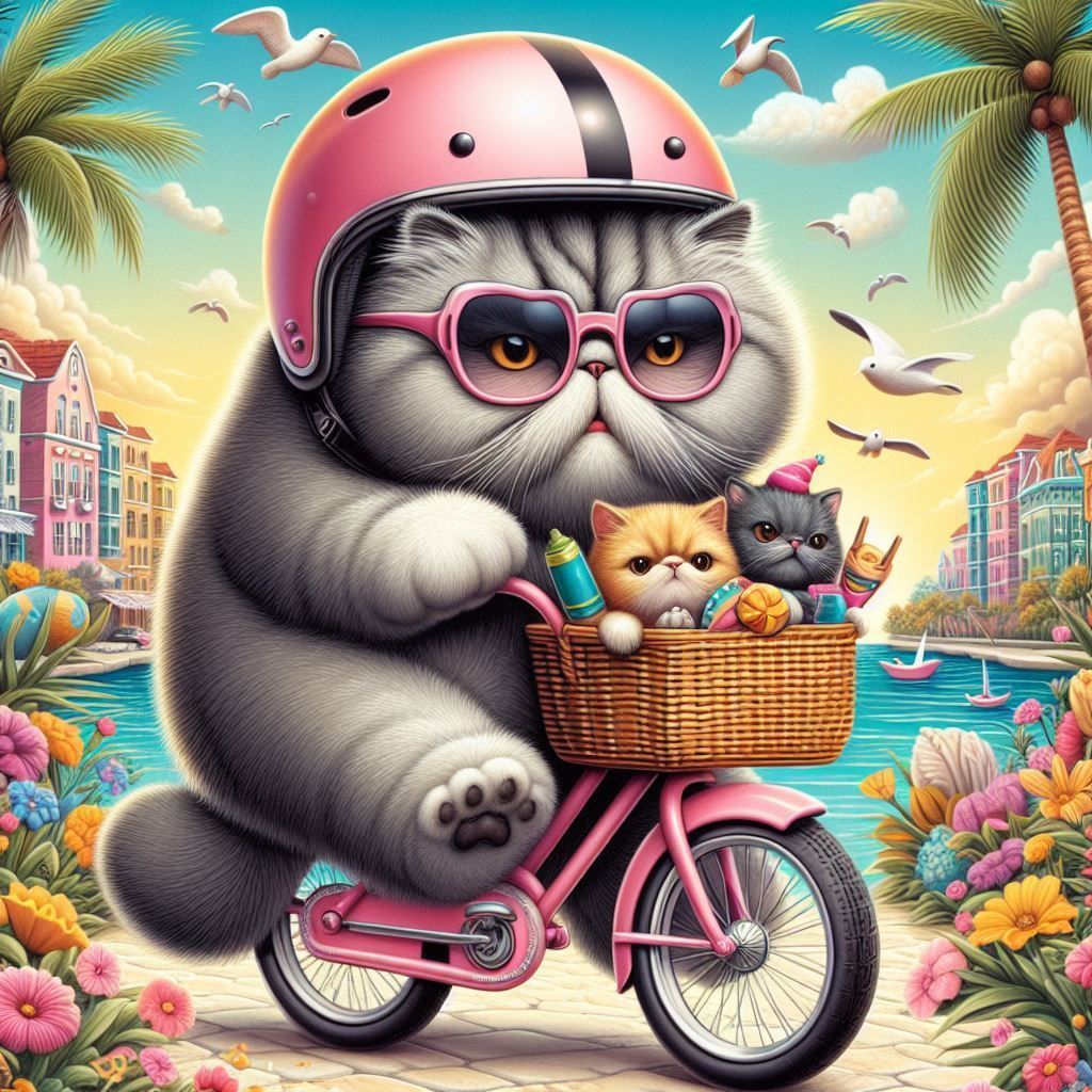 Biker Cat