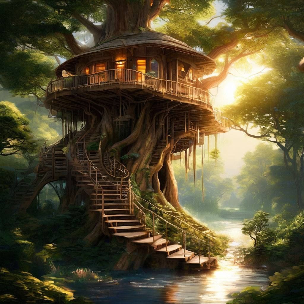 house on a tree