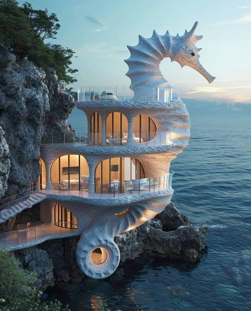 Seahorse house