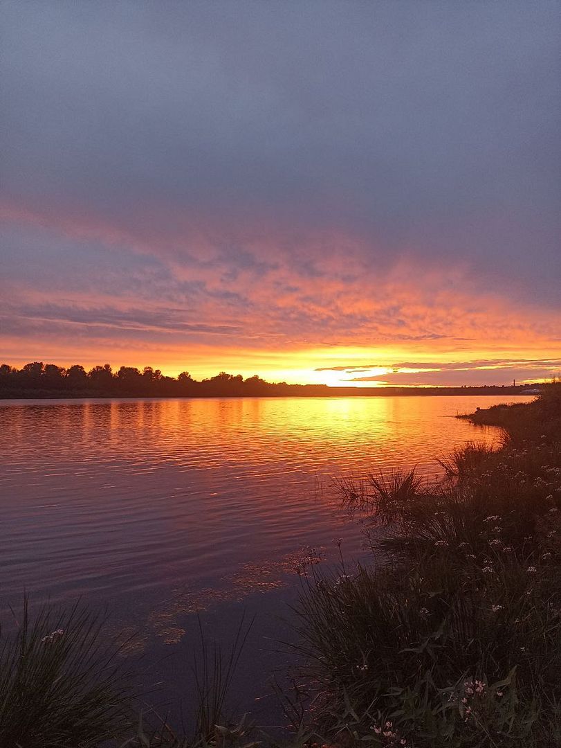 River sunset