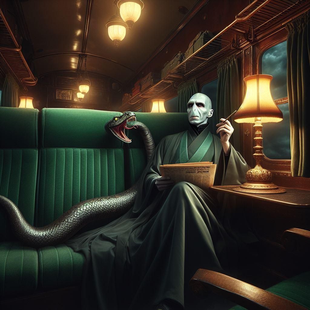 Lord in train