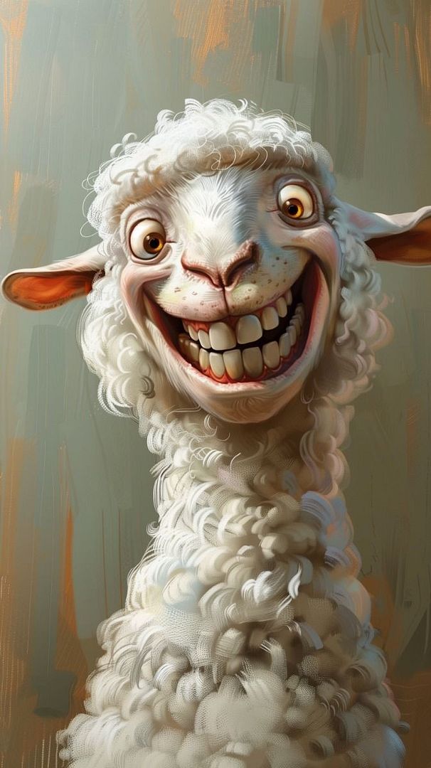 Smiling Sheep