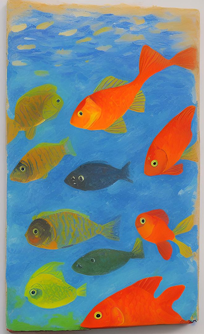 Fishes in a pond