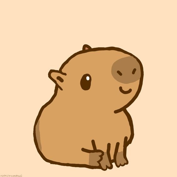 Smile Capybara