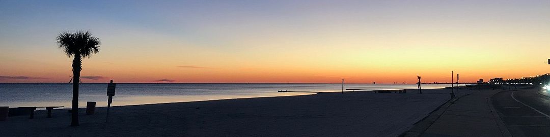 Sunset in Biloxi