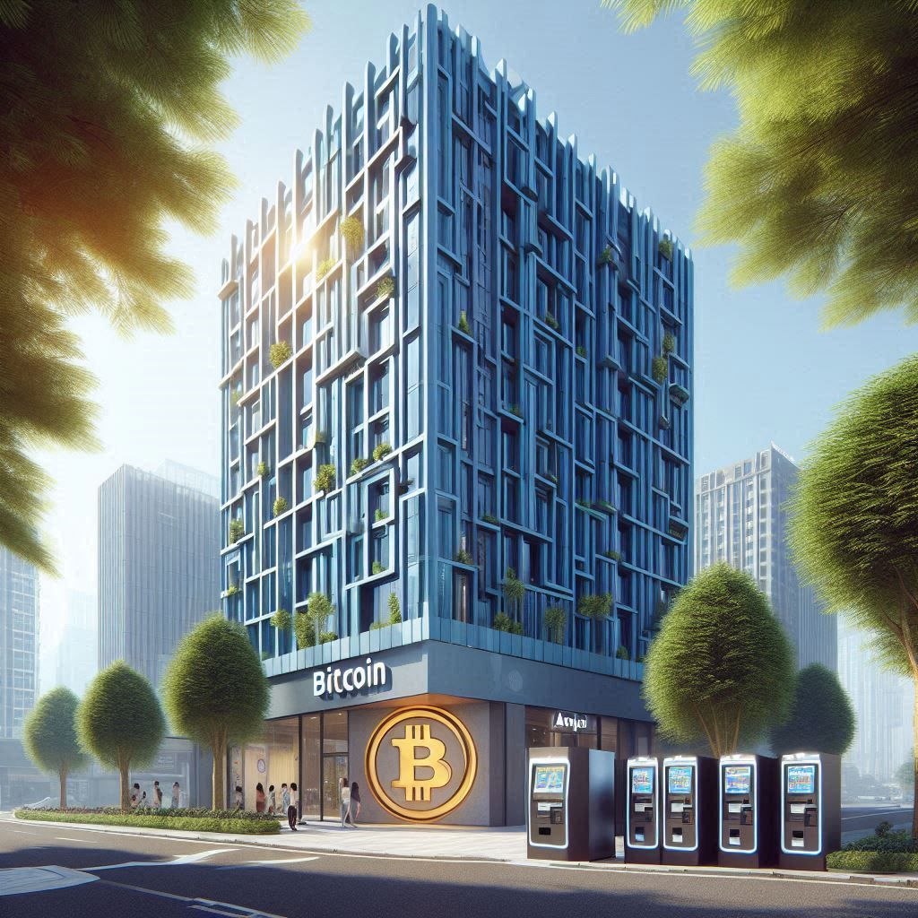 Bitcoin office building