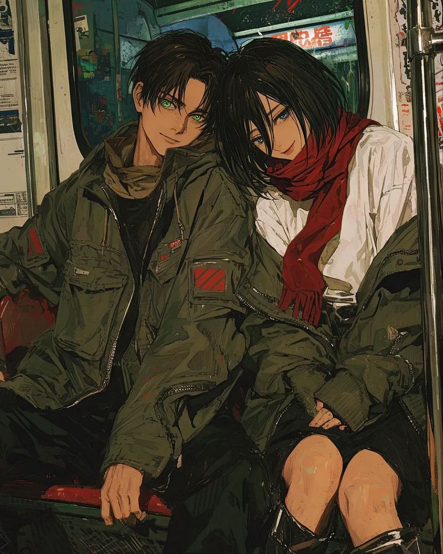 eren & mikasa