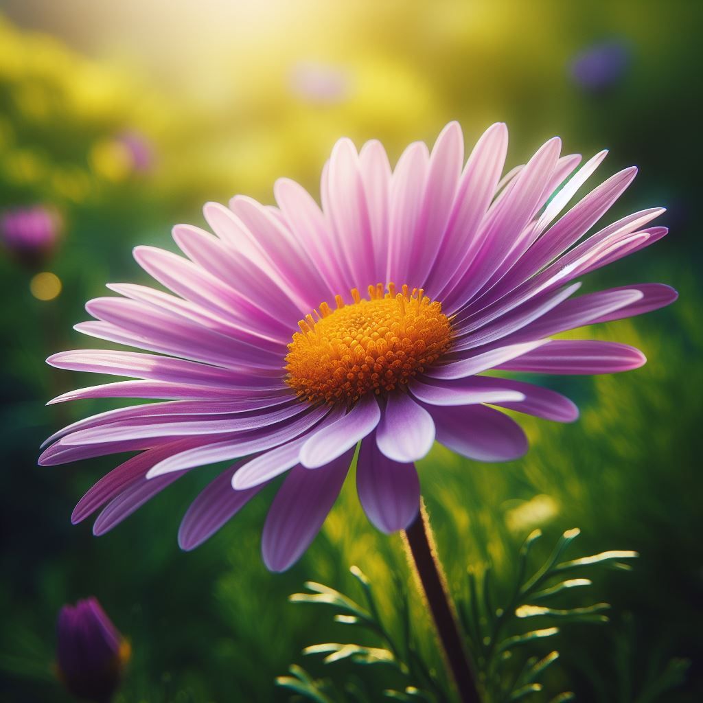 purple daisy