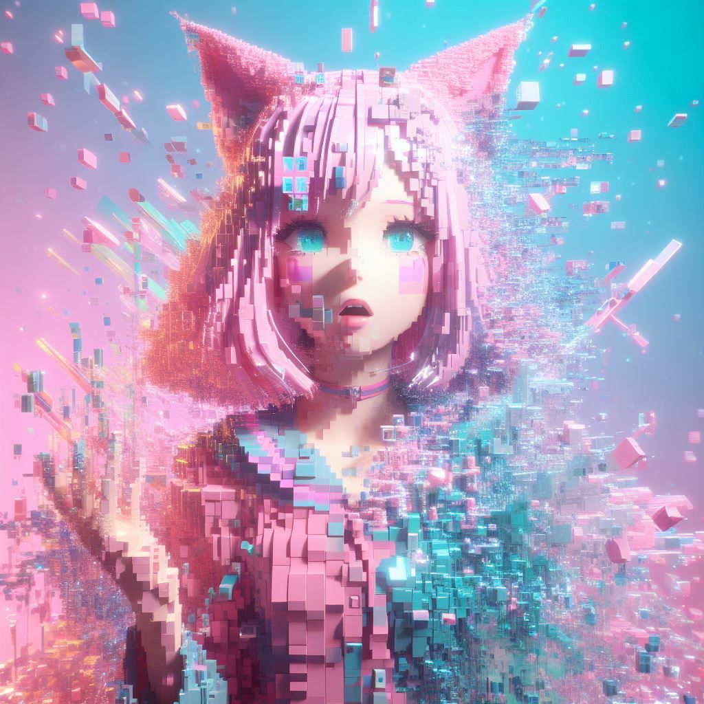 voxel娘#2