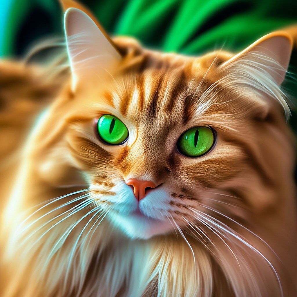 green eyes