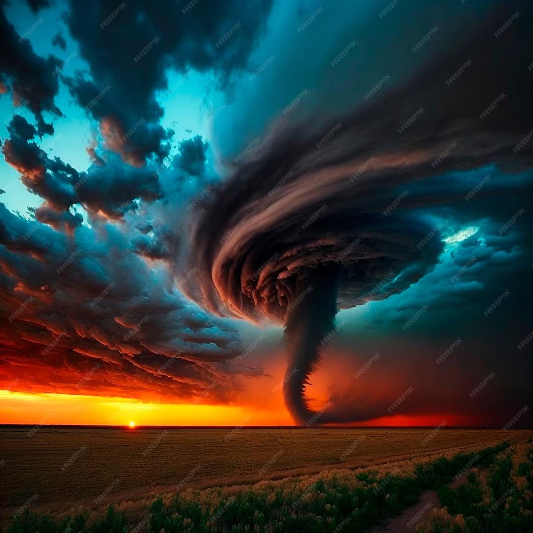 huge tornado