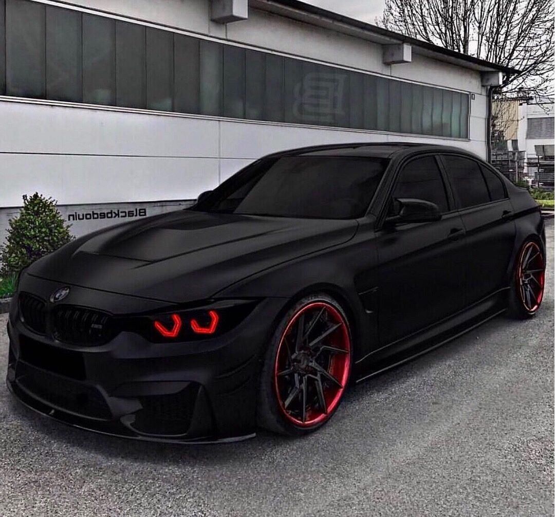 A black, elegant BMW!!!