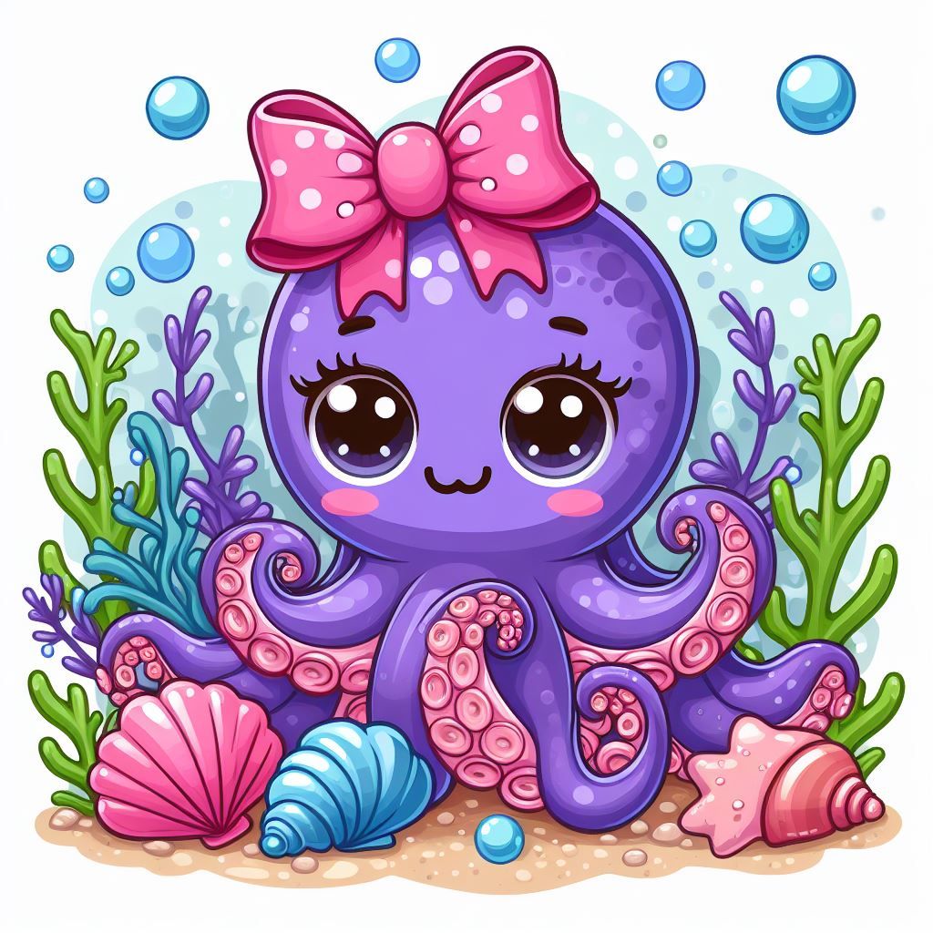 Little Purple Octopus