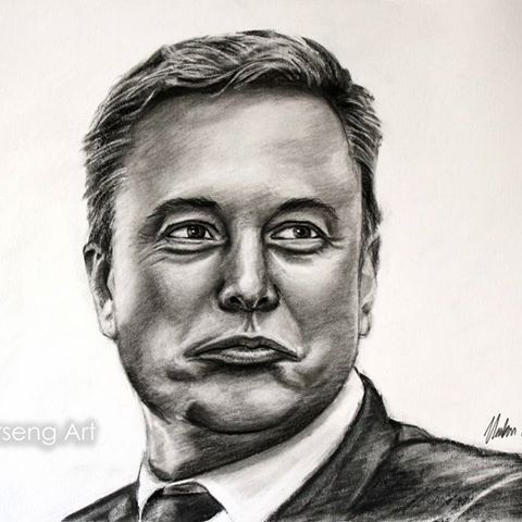 Elon Musk HIGHER