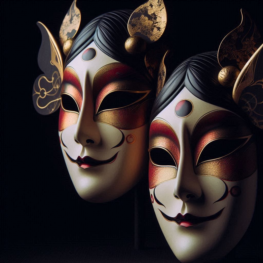 Japanese Theater Masks