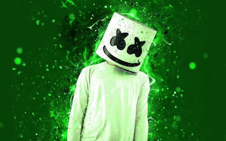 Marshmello green