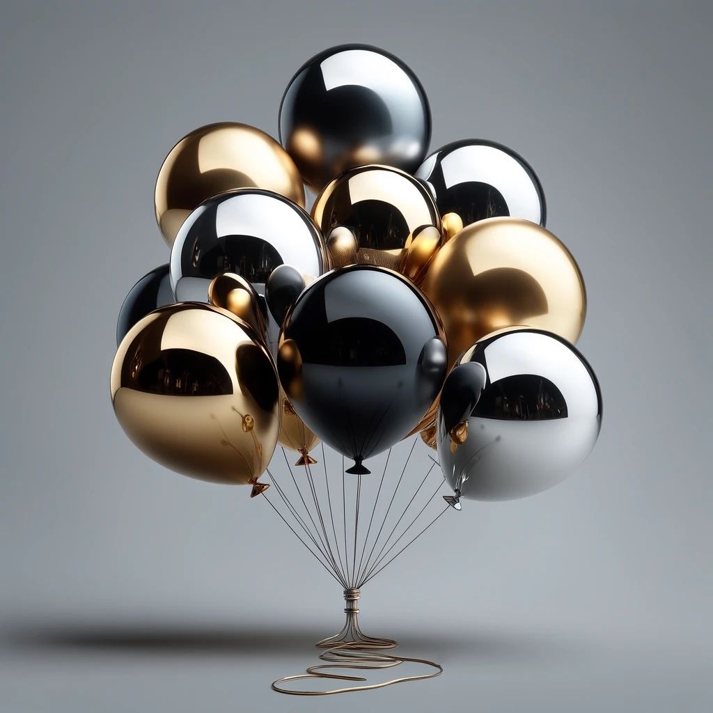 METALLIC BALLOONS